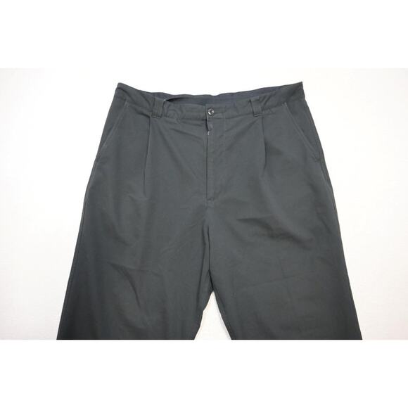 Under Armour Golf Pants Black Performance Stretch Pleated Athletic Mens 38 x 32 - Picture 5 of 9